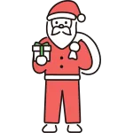 Santa Claus SVG Icon